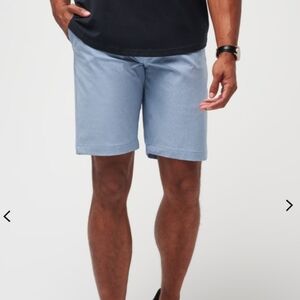 Men's TravisMathew Blue 33-inch Shorts